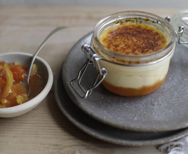 THE IDEAL RECIPE FOR CRÈME BRÛLÉE WITH CITRUS MARMALADE FROM BRASSERIE BLANC