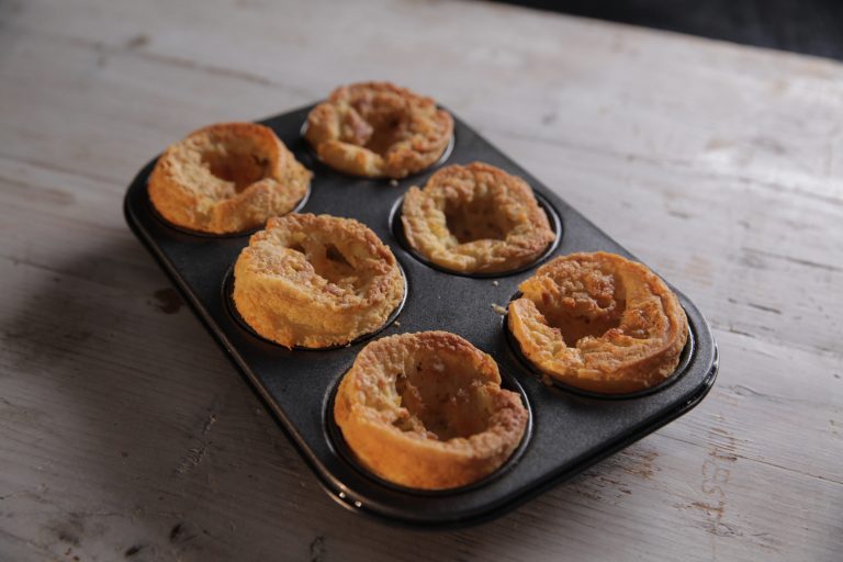 IDEAL FOR A VEGAN ROAST DINNER: CHICKPEA YORKSHIRE PUDDINGS