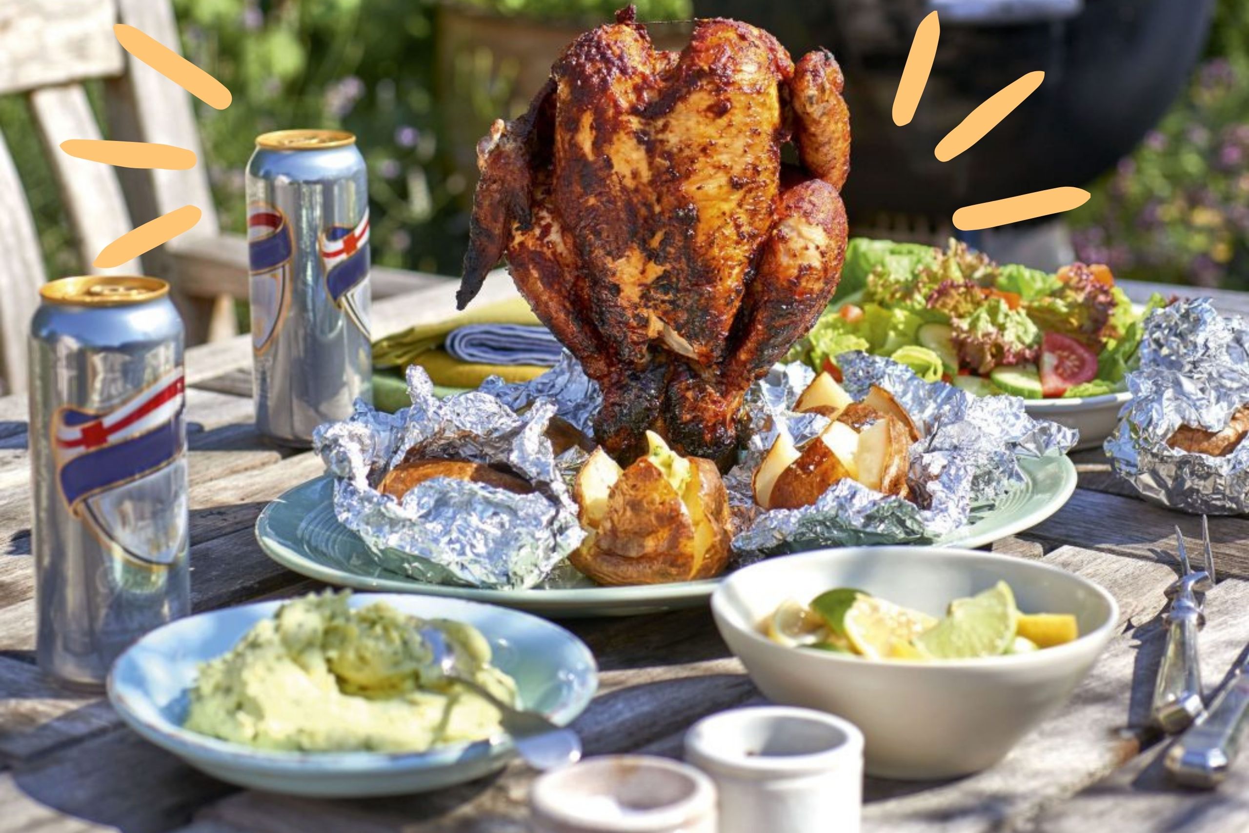 IDEAL FOR YOUR SUMMER BBQ BEER CAN PIRI PIRI CHICKEN RECIPE Ideal