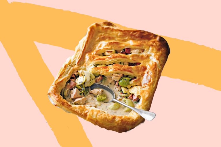 Ideal For Your Christmas Leftovers: Turkey, Gammon & Sprout Pot Pie
