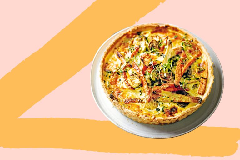 Ideal For Your Christmas Leftovers: Veg Tart