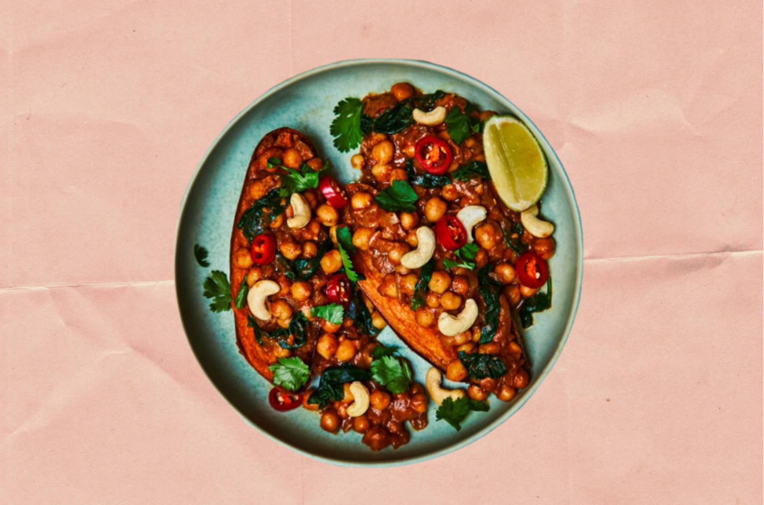 JOE WICK’S IDEAL RECIPE FOR CREAMY CHICKPEA CURRY LOADED WITH SWEET