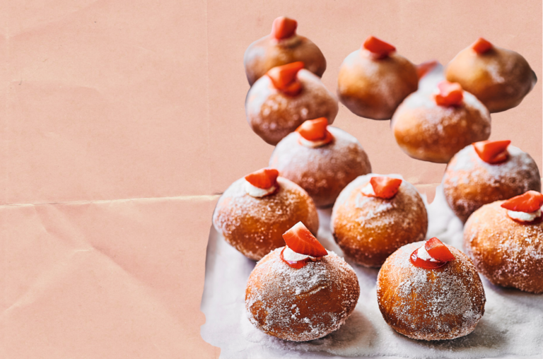 MARTHA COLLISON’S WIMBLEDON DOUGHNUTS: THE IDEAL RECIPE FOR STRAWBERRIES & CREAM DOUGHNUTS