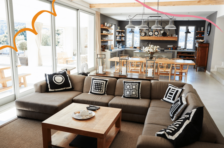 5 WAYS TO TAKE ADVANTAGE OF OPEN PLAN LIVING SPACES AT HOME