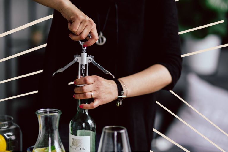 THE ART OF OPENING A BOTTLE OF WINE