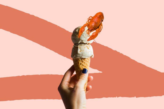 lobster ice cream