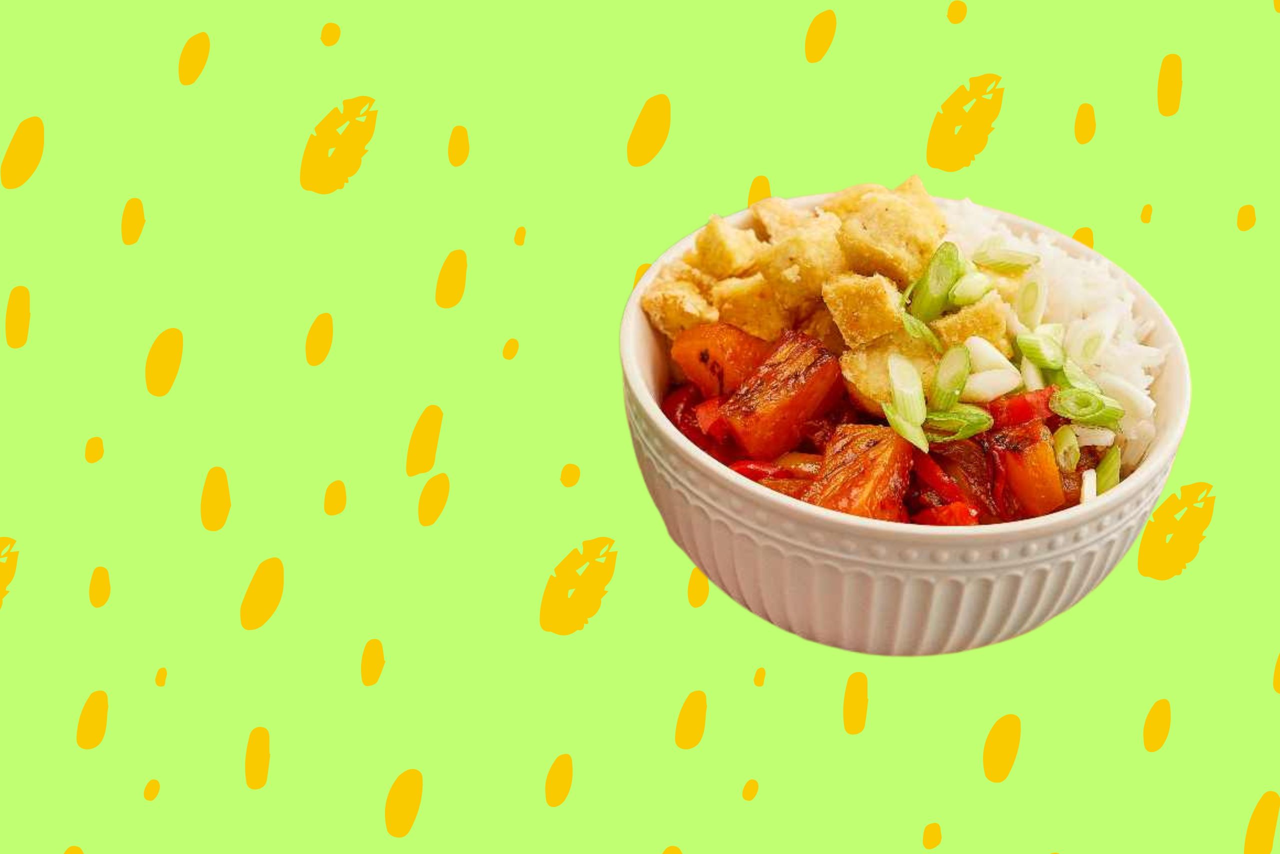 Crispy Tofu With Sweet & Sour Peppers & Pineapple Ideal Magazine