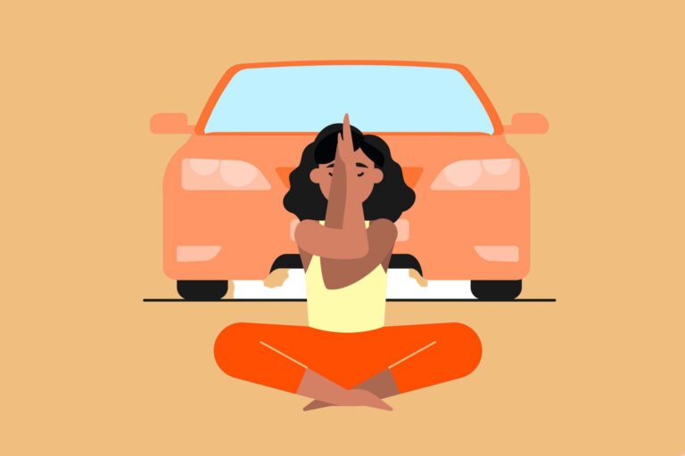 5 Yoga Poses To Practise On Long Car Journeys