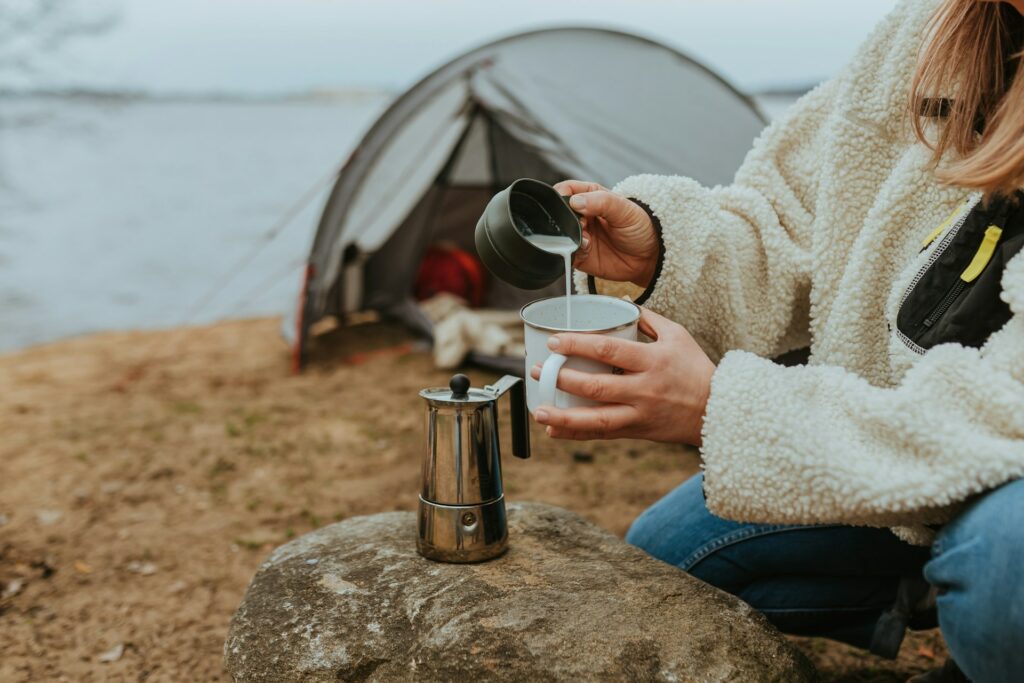 wild camping food
