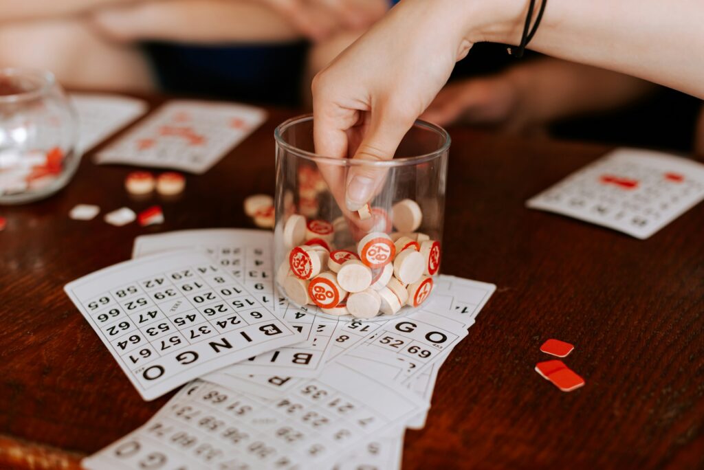 Bingo night at home