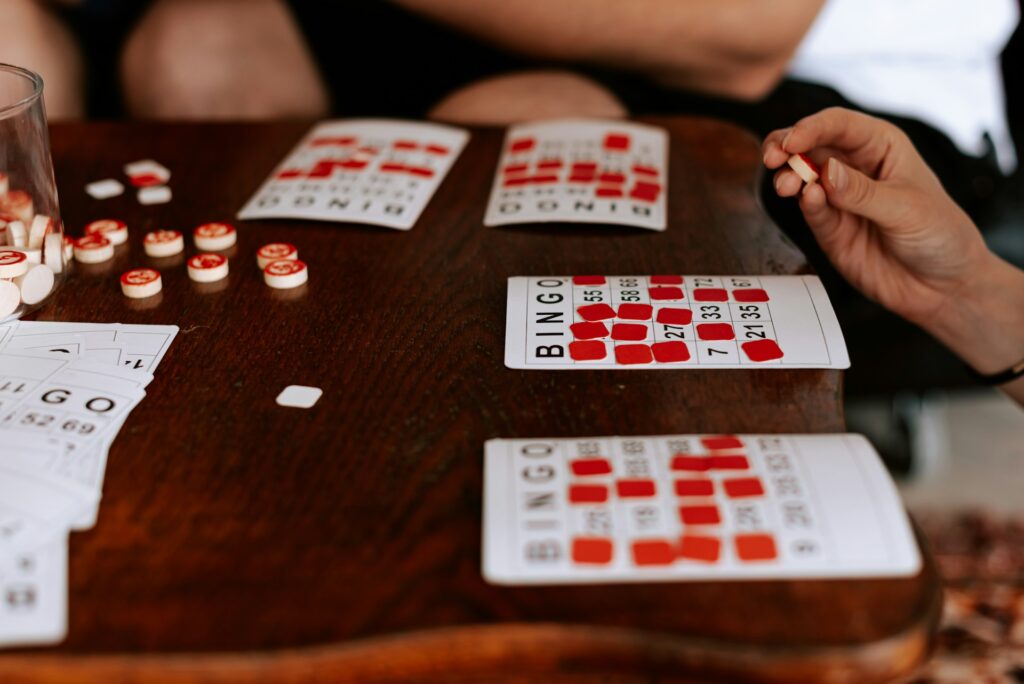 Bingo night at home