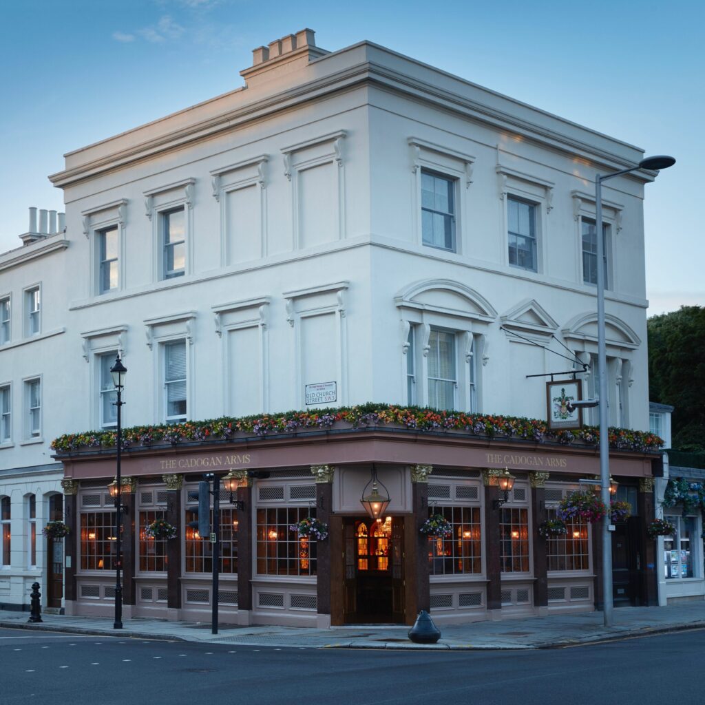 The Cadogan Arms, Chelsea exterior