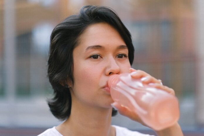 drinking water