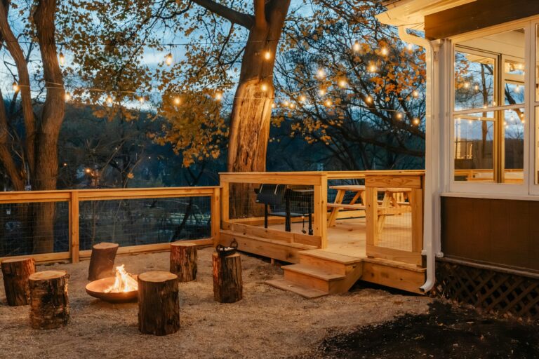 8 Ways To Make Your Garden Usable Past 6pm Once Autumn Hits