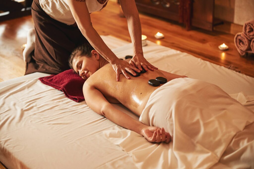 hot stone massage