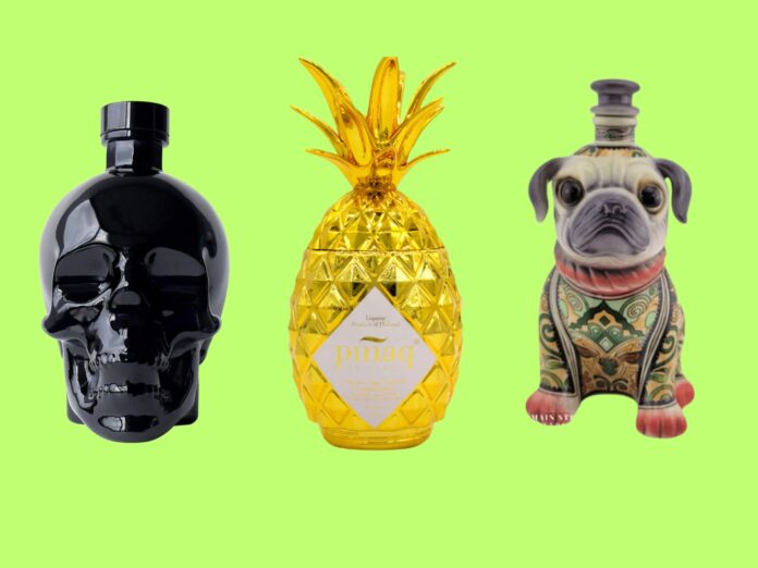 quirky spirt bottles